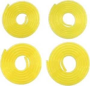 20 Feet (4 Sizes, 5 feet each) Fuel Line Hose Tube Kit for Common 2 Cycle Small Engine Chainsaw String Trimmer for Poulan for Craftman