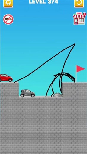 "Draw Bridge Gameplay | Smart Bridge Drawing Challenge!"