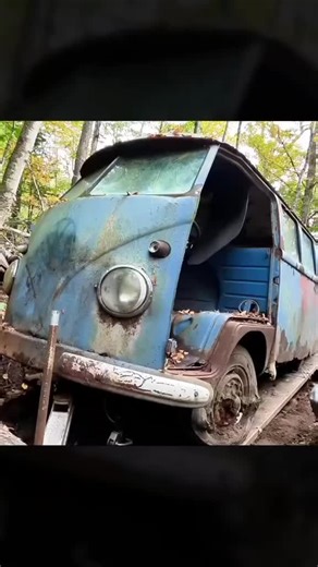 www.bUGbUs.nEt | ・ ➖ LOCATED AT @bushcraft2107 ・ ➖ ⠀SPREAD BY @bUGbUs . . . . A classic VW Bus lay swallowed by the earth with a stream running through... | Instagram