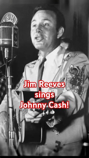 Jim Reeves sings Johnny Cash! #music #70scountry #countrymusic #country #song