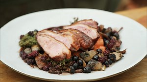 James Martin goes mushroom foraging in our forest