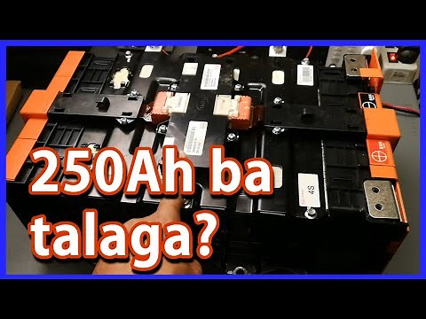 BYD LiFePO4 Battery 12v 250Ah BMS Installation and Capacity Testing