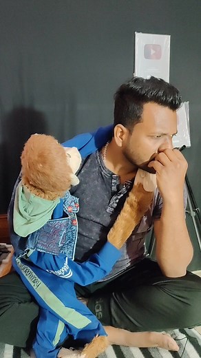 Padhai Karta hai ya ghas chhilta hai 🐒😜😃 #Comedian_raj_soni #comedy #reelsvideo #reels #ventriloquism #ventriloquist | Comedian Raj Soni