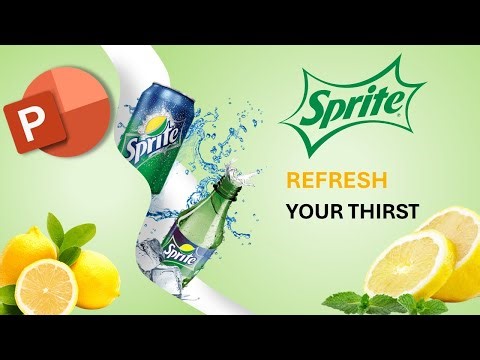 Sprite Ad animation on PowerPoint | Ritu Shah |