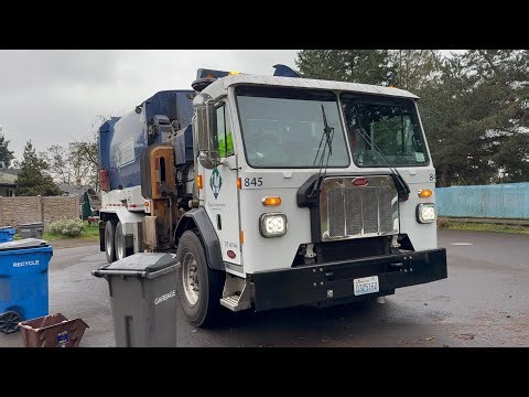 Waste Connections - ￼520 Peterbilt Right hand ￼Labrie Automizer￼￼ AGR