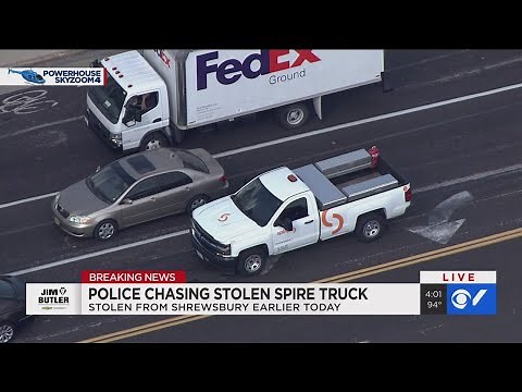 Watch: News 4 at 4:00 live coverage of St. Louis police chase