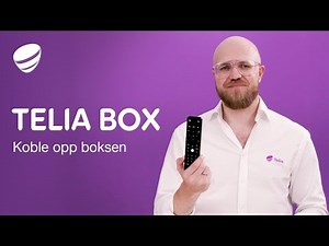 Slik kobler du Telia Box til TV-en