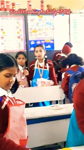 fireless cooking #activity #primary section#stdllA #shortsvideo