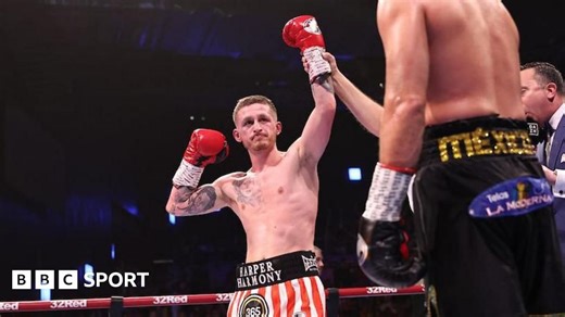 Ryan Garner: Frank Warren says boxer 'on verge' of world title fight