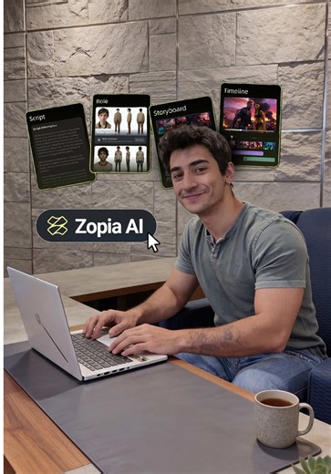 Turn a simple idea into a full film with AI 🎬 With Zopia AI, you can automatically create movies, commercials, and social media content in minutes. Built for solo creators and can boost production efficiency up to 10x. New users can try it free with trial credits. Try it with my link. @Zopia AI #AI #AIcreator #contentcreation #collaboration #partnership