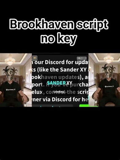 brookhaven Sunder XY Christmas script no key