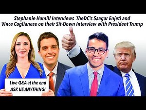 Inside The Daily Caller’s Exclusive Oval Office Interview With President Donald Trump