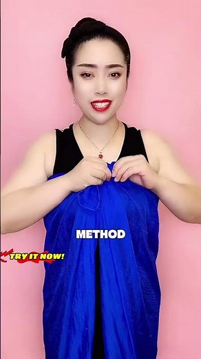 Genius Scarf To Dress Transformation Hack You Must Try! 👗✨ #ScarfHacks #StyleTips #FashionShorts