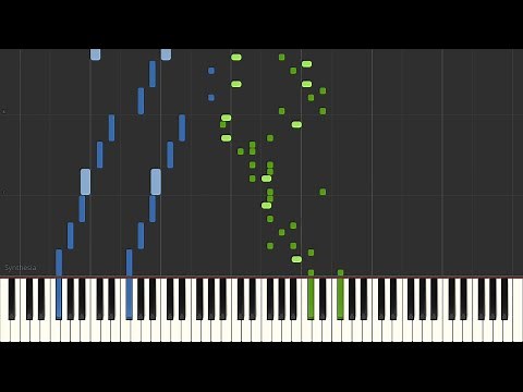 Antonio Vivaldi - Recorder Concerto RV 443 (Allegro) [Piano tutorial]