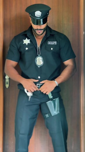 Street Dance Police Costume Dance Trend