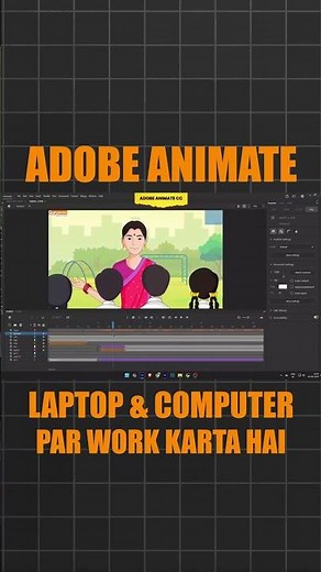 How I Make My Animation Reels | Adobe Animate Tutorial #2danimation #animation #adobeanimate
