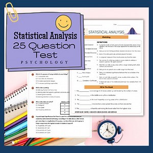 Statistics in Psychology Test