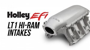 New Modular Holley EFI LT1 Hi-Ram Intake Works With 5 Unique Top Flanges