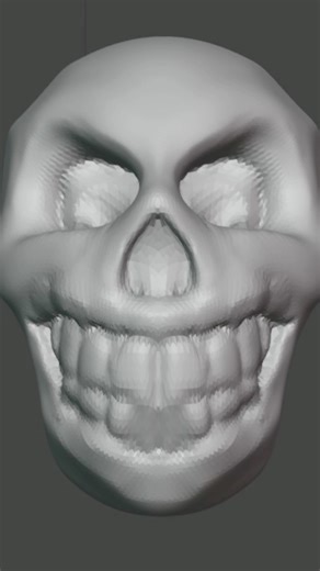 Trying Blender Sculpting | First Digital Sculpt #blender3d #blendersculpting