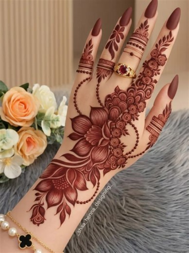 Beautiful Arabic Mehndi Designs