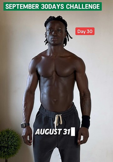 30 Day September Workout Challenge Results