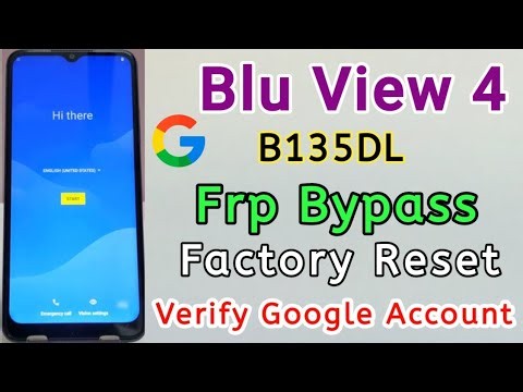 Blu View 4 B135DL Frp Bypass | Blu View 4 Verify Google Account | Blu B135DL Google Account Bypass