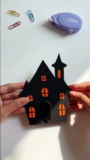 DIY Pop-Up Haunted House