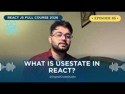 What is useState in React? | React Hooks Tutorial for Beginners (Hindi)