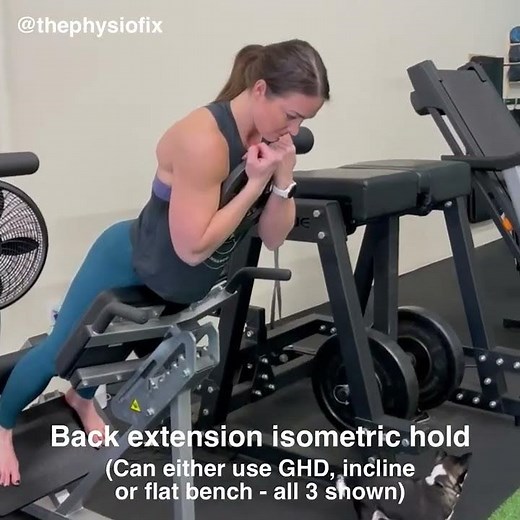Back Extension Isometric Hold