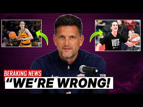 7 MINS AGO: Caitlin Clark FORCES TEAM USA COACH TO EAT WORDS on LIVE TV After AMAZING FIBA Game!