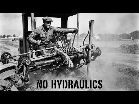 Before Hydraulics: The Brutal Reality of 1950s Motor Graders