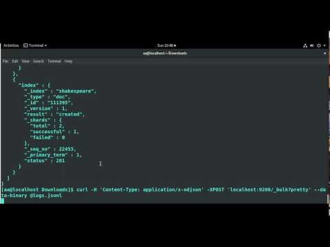 Getting Started with Kibana Dashboard (Part 2)-Loading JSON Sample Data