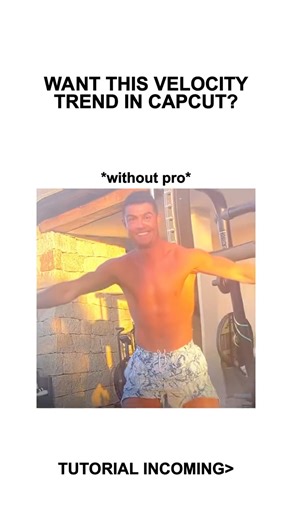 Velocity Trend Tutorial CapCut