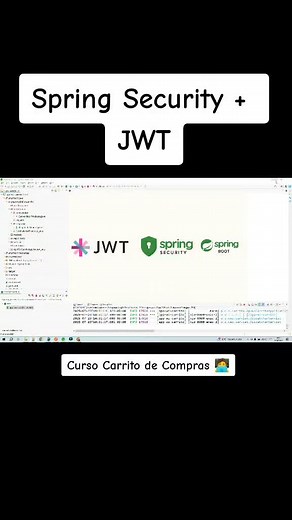 Curso de Carrito de compras en Angular Java Spring Boot. #java #springboot #security