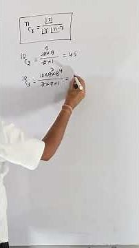 Combination Class11 | sanchay | Probability class12 | prayikta | C(n, r)