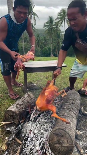 grilled whole goat with giant squid #fishing #sugodbahaymgakapatid #challenge #seafood #food #fish