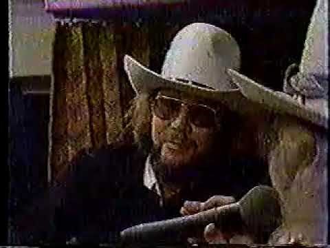 David Allan Coe - The Ride (Live, 1983) - Official Video + Hank Williams Jr. Interview!