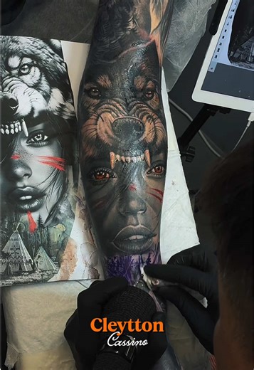 💥Cleytton Cassino💥 Our senior tattoo artist here at Resiliency Tattoo. We’re right outside New Street station. #tattooart #realism #hyperrealism #tattoo #birmingham