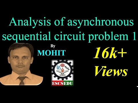 DLD 103: Analysis of asynchronous sequential circuit problem 1