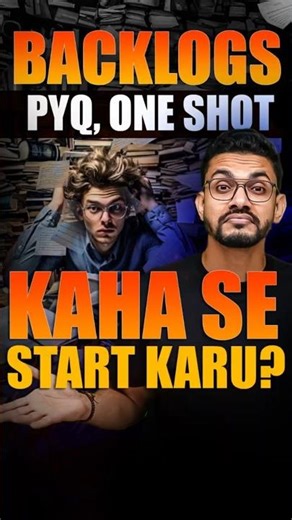 JEE Aspirants: How to Tackle Backlogs Smartly 💪
