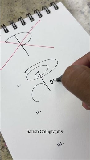 How to sign the letter P?❤️