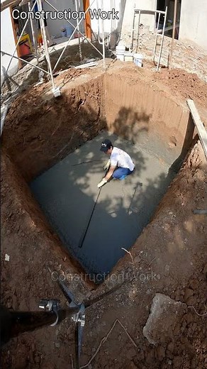Excellent Water Tank Construction Skills of Construction Workers #constructionworkers #construction