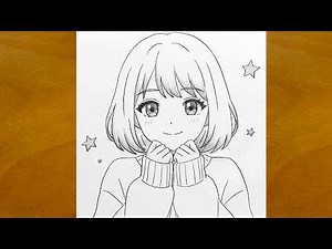 How to Draw a Cute Anime Girl Step by Step | Easy Drawing Guide