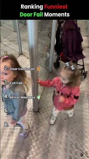 Ranking Funniest Door Fail Moments #shorts #fail