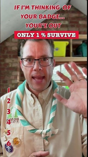 Scout badge telepathy challenge #scout #shorts