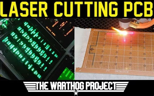 [DCS]如何制作一块主警告面板(Upgrading the Caution Panel (and laser cutting PCB's))