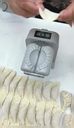 Effortless Dumpling Making with a Mechanical Press