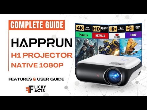 How to Pair : Happrun Native 1080P H1 Projector | Setup Guide and Hidden Features