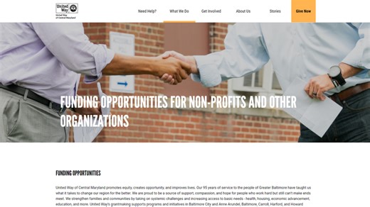 United Way of Central Maryland| Neighborhood Grant Program Application Opens