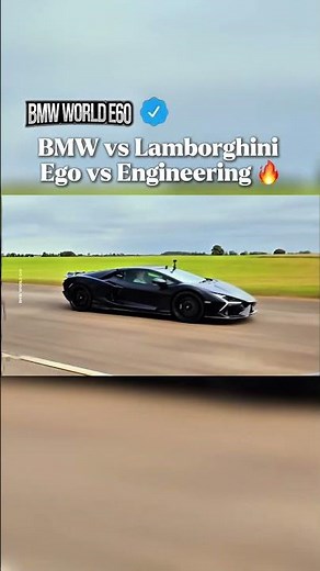 BMW vs Lamborghini — Ego vs Engineering 🔥